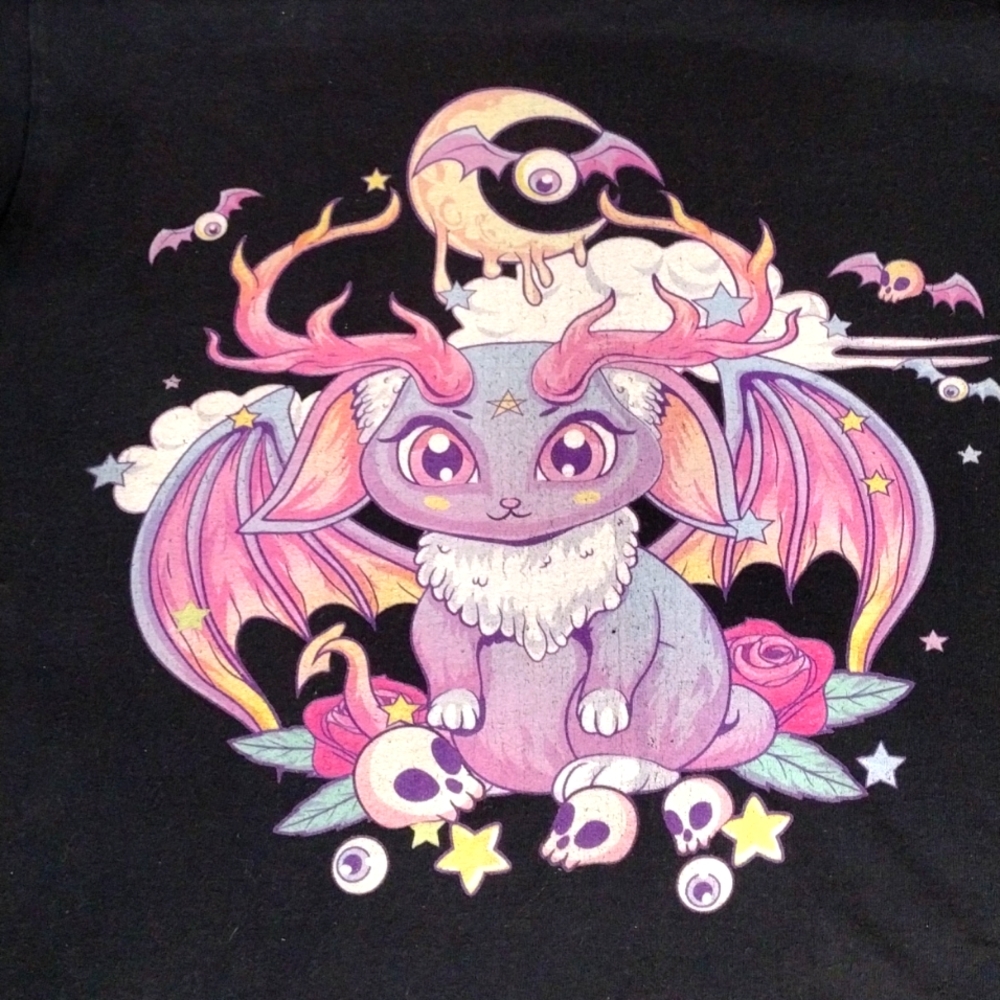 Creepy baby T-shirt   sm.